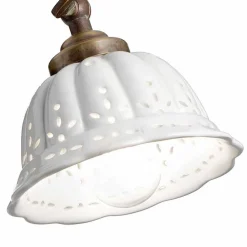 Il Fanale Vintage Wandleuchten-Wandlampe aus Keramik Anita im Liberty Design von