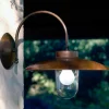 Aldo Bernardi Vintage Wandleuchten-Wandlampe aus Kupfer, Glas und Messing +La Traviata