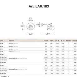 Aldo Bernardi Vintage Wandleuchten-Wandlampe aus Kupfer, Messing und Glas Nabucco Also Bernardi