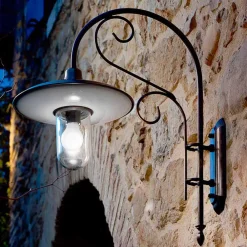 Aldo Bernardi Vintage Wandleuchten-Wandlampe aus Kupfer, Messing, Glas und Aluminium Otello von