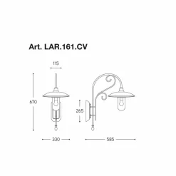 Aldo Bernardi Vintage Wandleuchten-Wandlampe aus Kupfer, Messing, Glas und Aluminium Otello von