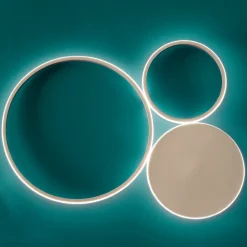 Viadurini Lighting Moderne Wandleuchten-Wandlampe aus lackiertem Metall mit LED Modernes Design - Punto