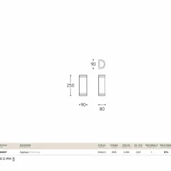 Aldo Bernardi Klassische Wandleuchten-Wandlampe aus Messing und Methacrylat weiß von