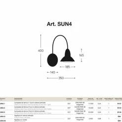 Aldo Bernardi Garten-Wandlampen-Wandlampe für den Außenbereich aus Messing Jasmine von