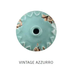 Ferroluce Wandleuchte Industrial-Wandlampe mit 2 industriellen handwerklichen Strahlern aus Eisen und Keramik - Loft