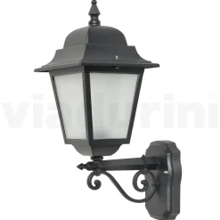 Viadurini Lighting Gartenlaternen-Wandlaterne aus Aluminiumdruckguss und Glasdiffusor - Scintilla