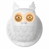 Viadurini Lighting Design Wandleuchten-Wandleuchte 2 Lichter in Matt White Ceramic Modern Design Owl - Owl
