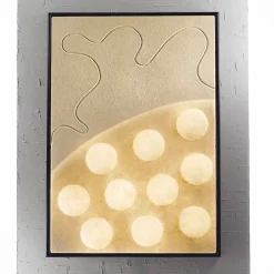 In-es.artdesign Moderne Wandleuchten-Wandleuchte / Panel / modernes Design Ten Moons nebulite
