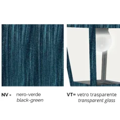 Viadurini Lighting Pendelleuchten Vintage-Wandleuchte aus Aluminium, hergestellt in Italien, Aquilina