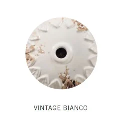 Ferroluce Wandleuchte Industrial-Wandleuchte aus Eisen und industrieller handgefertigter Keramik - Urban