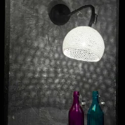 In-es.artdesign Klassische Wandleuchten-Wandleuchte aus Harz und Baumwolle Moderne Textur A1