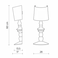 Viadurini Lighting Design Wandleuchten-Wandleuchte aus lackierbarer Keramik und Lampenschirm aus weißem Leinen - Cadabra