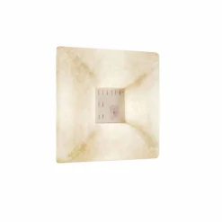 In-es.artdesign Design Wandleuchten-Wandleuchte aus weißem Nebulite Dada Luna 1 Design