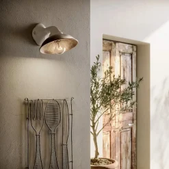 Viadurini Lighting Klassische Wandleuchten-Wandleuchte aus weißer Keramik und Messing, hergestellt in Italien – klein