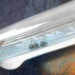 Ferroluce Shabby Chic Wandleuchten-Wandleuchte im Vintage Stil aus Keramik Ethel