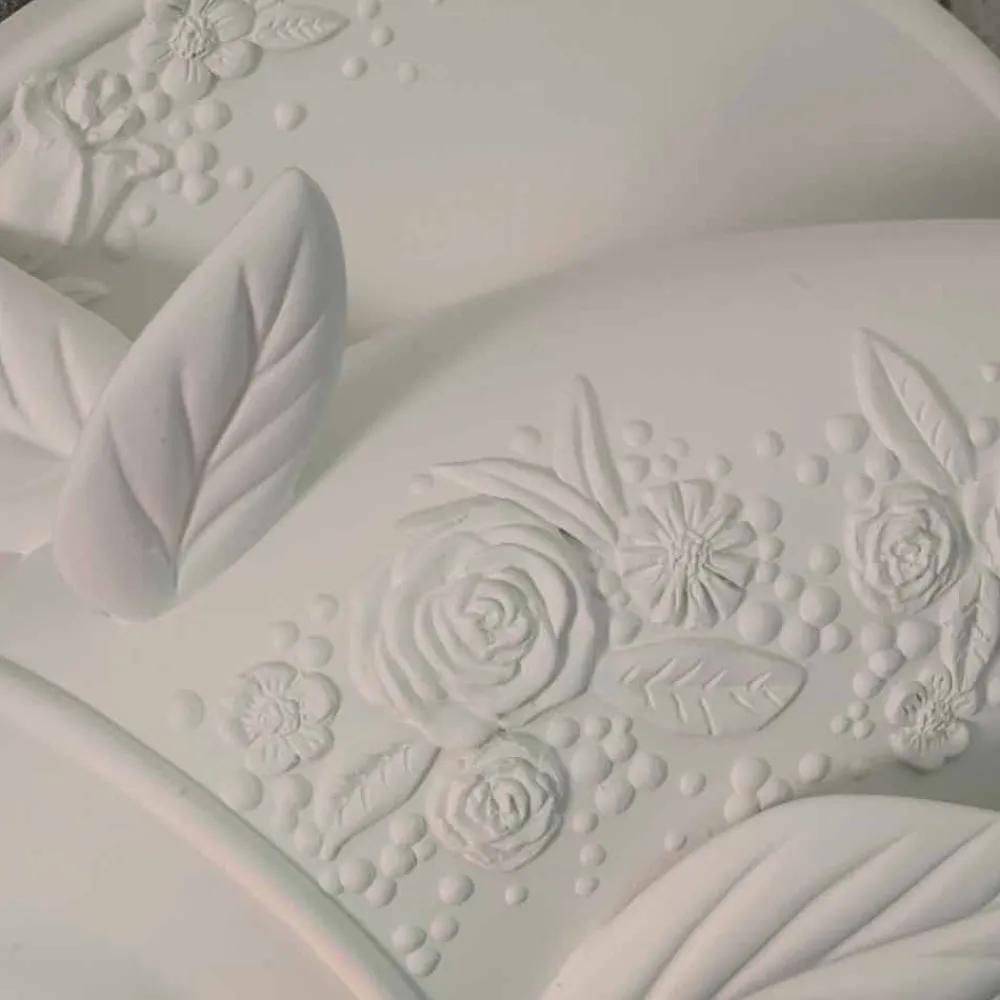 Viadurini Lighting Design Wandleuchten-Wandleuchte in mattweißem Keramikdesign mit dekoriertem Fisch - Fisch