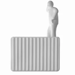 Viadurini Lighting Design Wandleuchten-Wandleuchte mit 3 LED-Leuchten aus mattweißer Keramik mit Umarell - Ometto