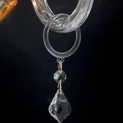 Viadurini Lighting Klassische Wandleuchten-Wandleuchte mit 2 Leuchten, klassisches Design in Belle Kristall und Glas