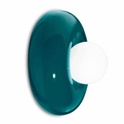 Ferroluce Moderne Wandleuchten-Wandleuchte mit Diffusor aus Opalglas, hergestellt in Italien – Bumbum