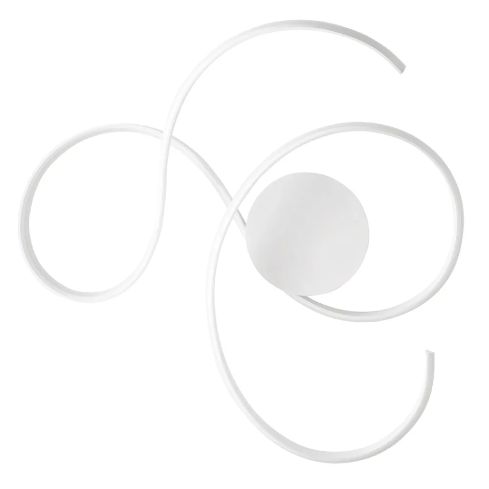 Viadurini Lighting Moderne Wandleuchten-Wandleuchte mit LED in modernem Design aus lackiertem Metall - Trella