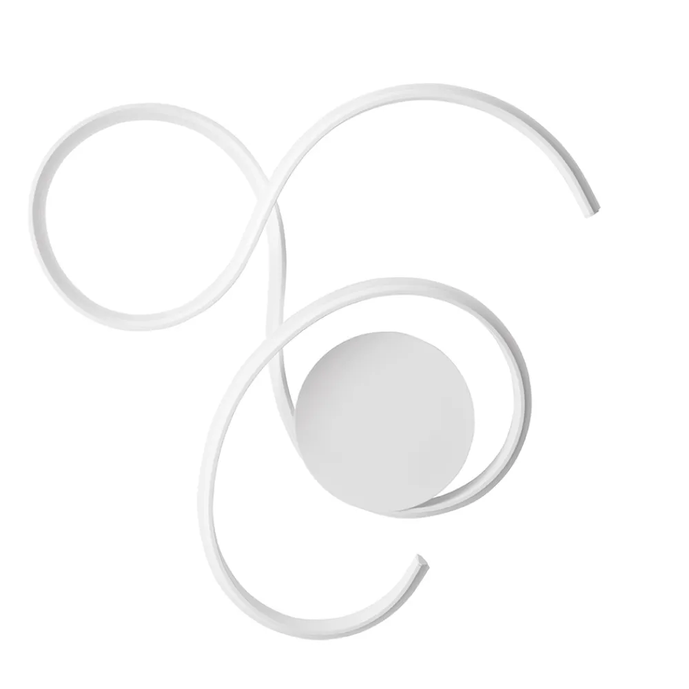 Viadurini Lighting Moderne Wandleuchten-Wandleuchte mit LED in modernem Design aus lackiertem Metall - Trella