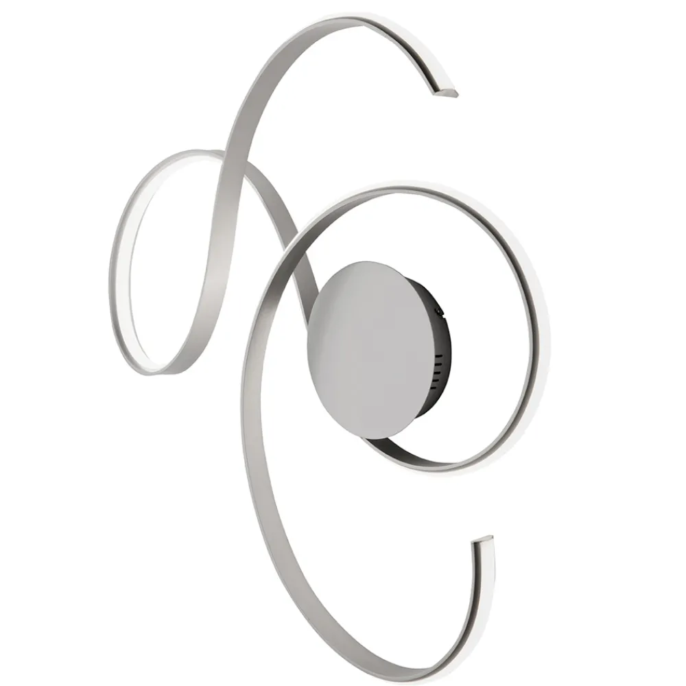 Viadurini Lighting Moderne Wandleuchten-Wandleuchte mit LED in modernem Design aus lackiertem Metall - Trella