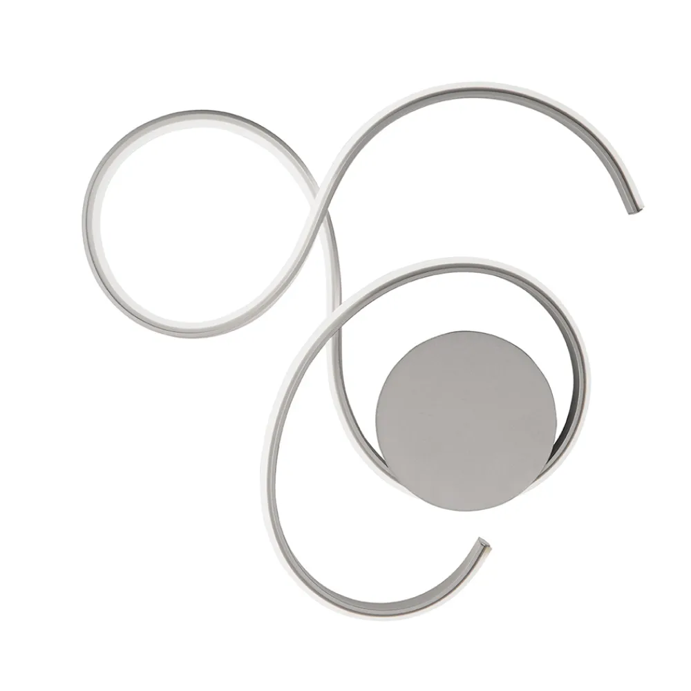 Viadurini Lighting Moderne Wandleuchten-Wandleuchte mit LED in modernem Design aus lackiertem Metall - Trella