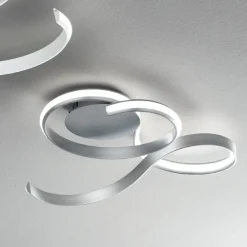 Viadurini Lighting Moderne Wandleuchten-Wandleuchte mit LED in modernem Design aus lackiertem Metall - Trella
