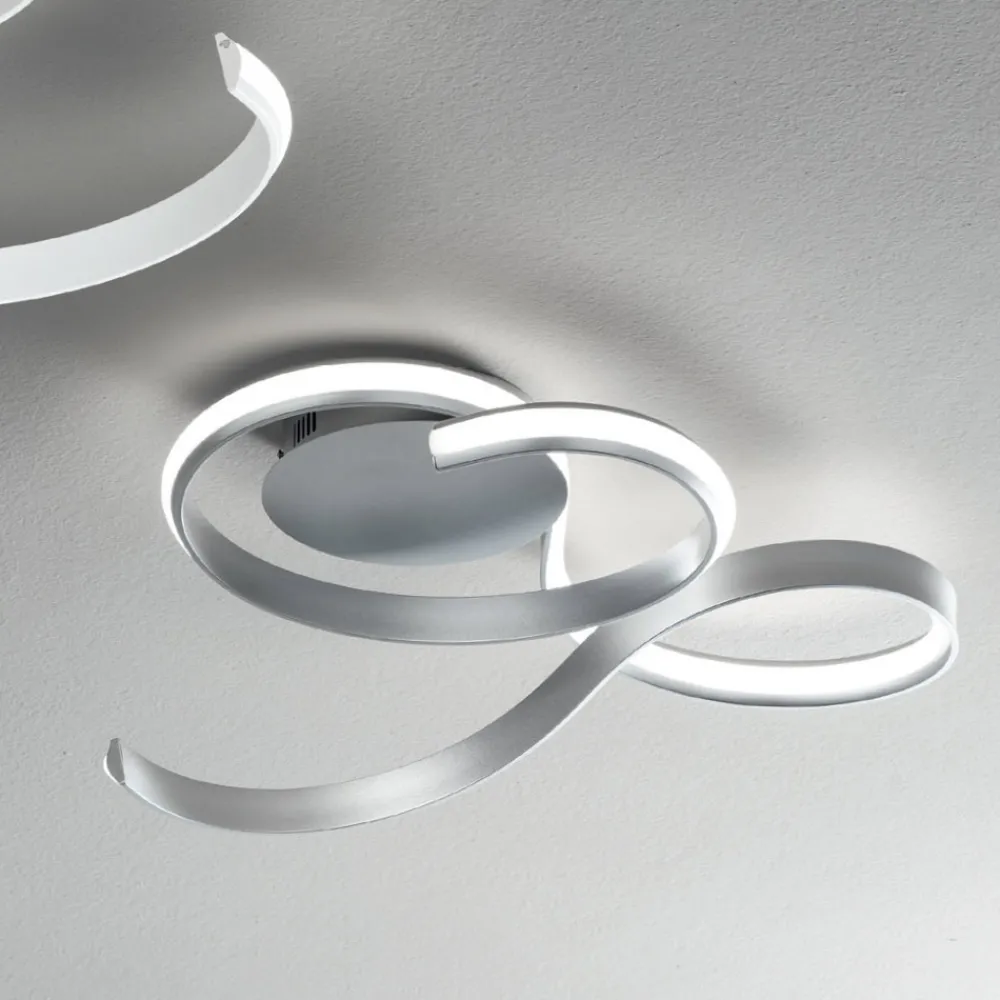 Viadurini Lighting Moderne Wandleuchten-Wandleuchte mit LED in modernem Design aus lackiertem Metall - Trella