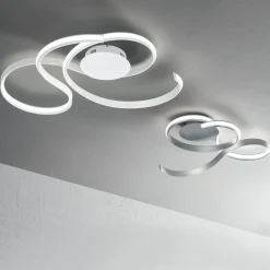 Viadurini Lighting Moderne Wandleuchten-Wandleuchte mit LED in modernem Design aus lackiertem Metall - Trella