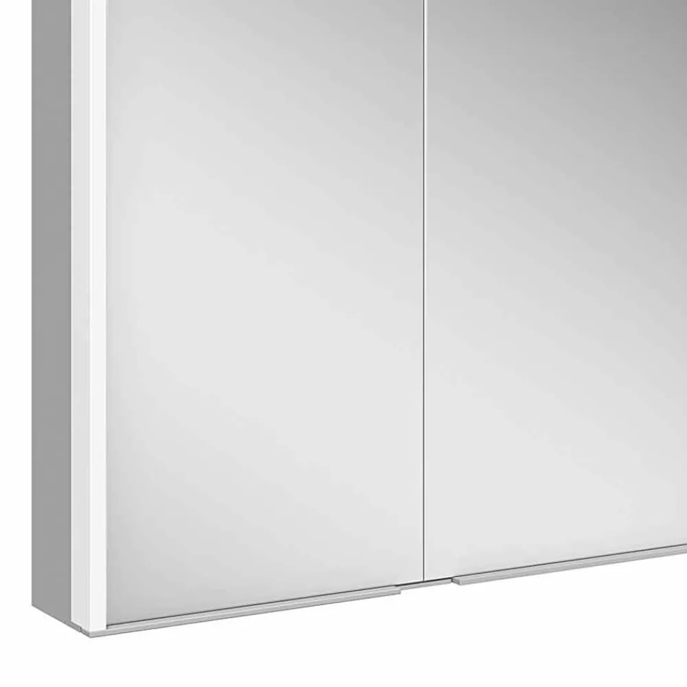 Viadurini Bathroom Badspiegel-Wandspiegel aus Aluminium mit LED-Beleuchtung - Demon