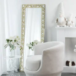 Viadurini Decor Wandspiegel-Wandspiegel aus Gold-, Silber- oder Bronzeplexiglas mit Rahmen - Nektar