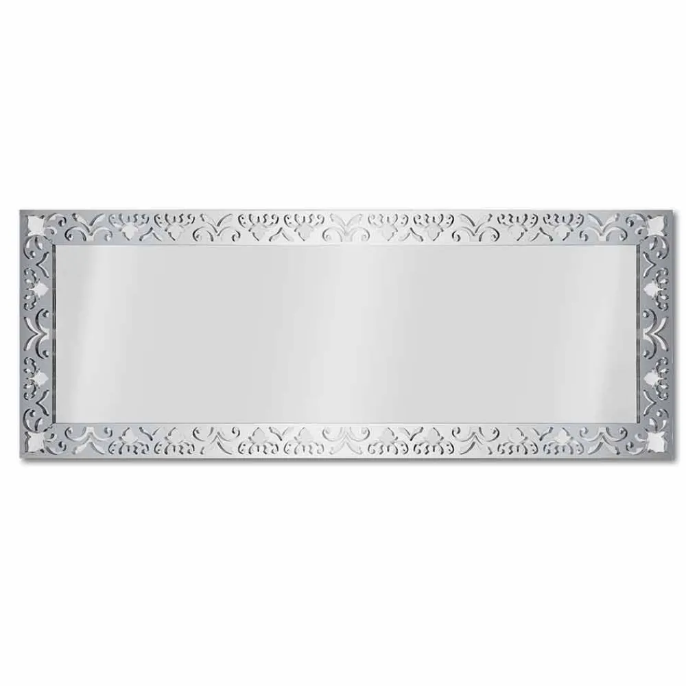 Viadurini Decor Wandspiegel-Wandspiegel aus Gold-, Silber- oder Bronzeplexiglas mit Rahmen - Nektar