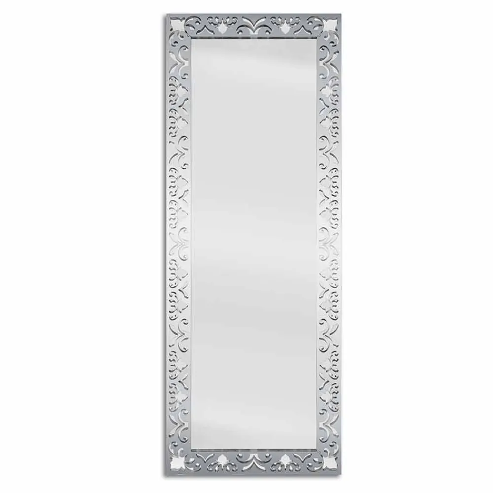 Viadurini Decor Wandspiegel-Wandspiegel aus Gold-, Silber- oder Bronzeplexiglas mit Rahmen - Nektar