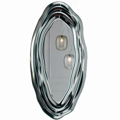 Viadurini Living Wandspiegel-Wandspiegel aus Kristall, hergestellt in Italien – Pescara