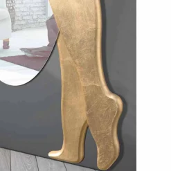 Viadurini Decor Wandspiegel-Wandspiegel aus MDF in modernem Design Man&Woman handbearbeitet