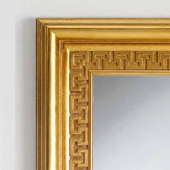Viadurini Classic Wandspiegel-Wandspiegel im mediterranen Design gold 96x132