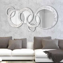 Viadurini Decor Wandspiegel-Wandspiegel in modernem Design Circles von