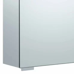 Viadurini Bathroom Badspiegel-Wandspiegel mit Flügeltür und LED-Beleuchtung - Ratsche