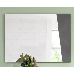Viadurini Living Wandspiegel-Wandspiegel mit glänzend weißem Holz oder Schiefer im italienischen Design - Joris