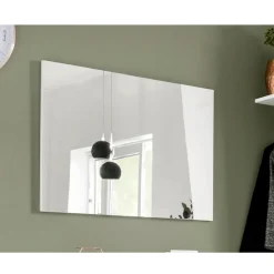 Viadurini Living Wandspiegel-Wandspiegel mit glänzend weißem Holz oder Schiefer im italienischen Design - Joris