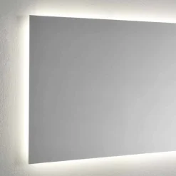 Viadurini Bathroom Badspiegel-Wandspiegel mit LED-Hintergrundbeleuchtung auf 4 Seiten Made in Italy - Romio