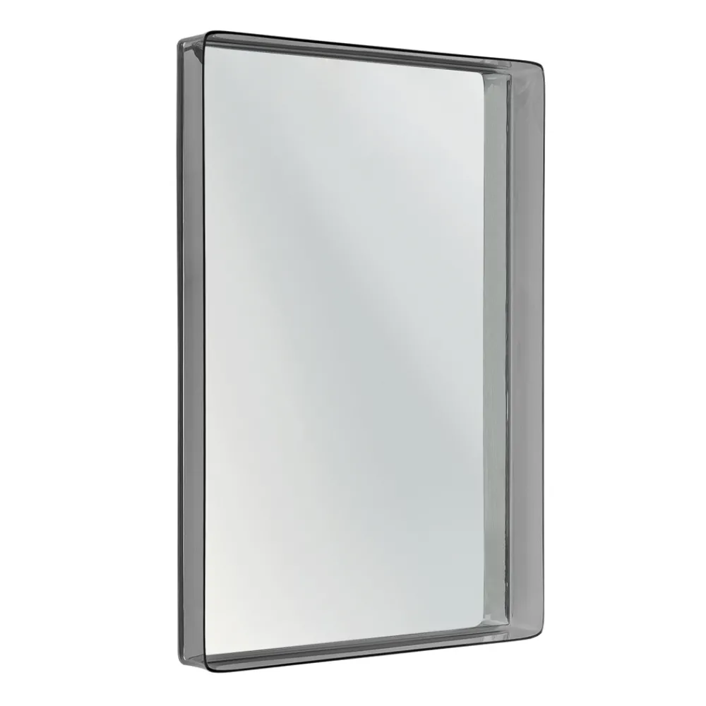 Viadurini Decor Wandspiegel-Wandspiegel mit Regalrahmen aus farbigem Plexiglas - Orvieto