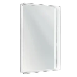 Viadurini Decor Wandspiegel-Wandspiegel mit Regalrahmen aus farbigem Plexiglas - Orvieto