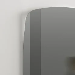 Viadurini Living Wandspiegel-Wandspiegel mit Struktur aus schwarz lackiertem Holz, hergestellt in Italien – Arya