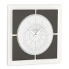 Viadurini Time Design Wanduhren-Wanduhr aus Methacrylat und Leinenrahmen Made in Italy - Battito