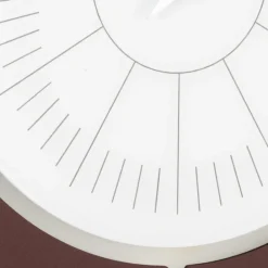 Viadurini Time Design Wanduhren-Wanduhr aus Methacrylat und Leinenrahmen Made in Italy - Battito