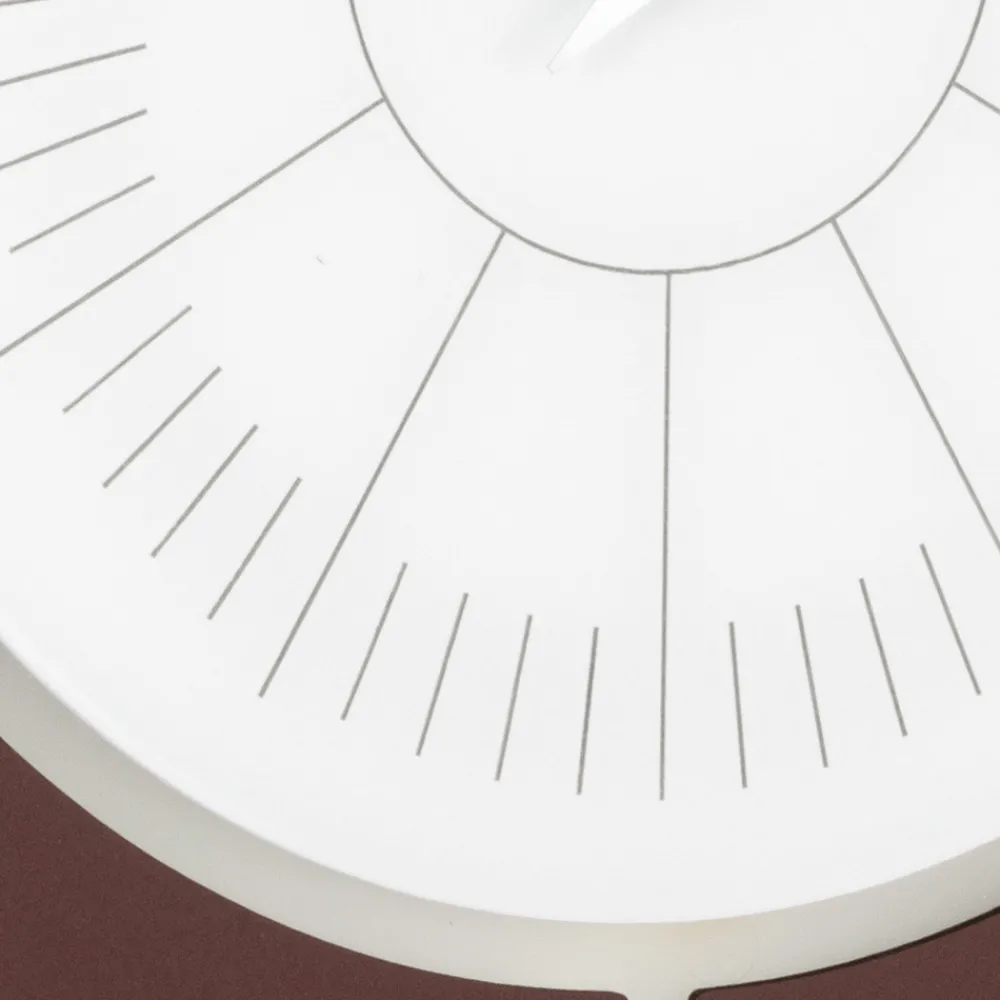 Viadurini Time Design Wanduhren-Wanduhr aus Methacrylat und Leinenrahmen Made in Italy - Battito