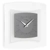 Viadurini Time Design Wanduhren-Wanduhr aus transparentem und Bisatin-Methacrylat, hergestellt in Italien – Glad
