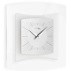 Viadurini Time Design Wanduhren-Wanduhr aus transparentem und Bisatin-Methacrylat, hergestellt in Italien – Glad